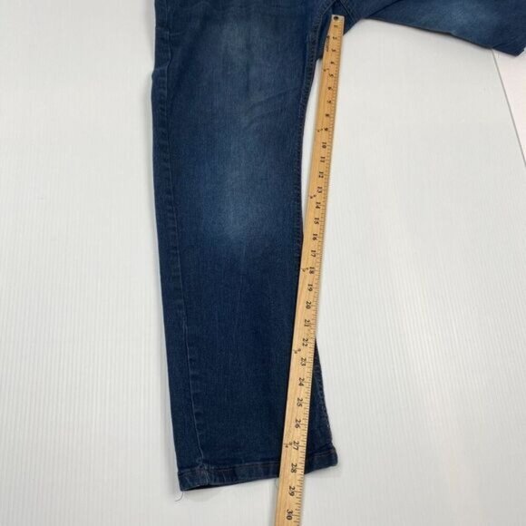 PD&C Paper Authenticity Denim Cloth Slim Straight Blue Jeans Mens Size 44X32 - Picture 6 of 11